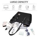 Miss Lulu Damen Handtasche Groß Taschen Shopper Tasche für Schule Mode Schultertaschen Tote Bag für Arbeit Freizeit