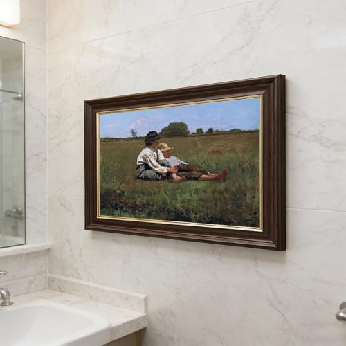 Poster Boys in A Pasture Winslow Homer impression toile tableau suspendu
