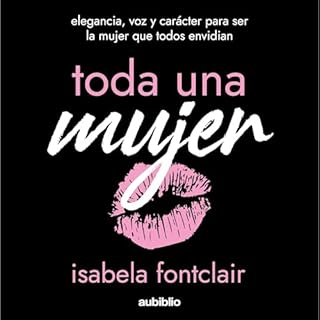 Toda una mujer Audiolibro Por Isabela Fontclair arte de portada