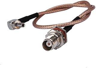 Electrical Wire Rf Connector Tnc Female to Crc9 Male Right Angle with Coaxial Cable Rg316 30cm(1feet) Used for Radio and Wired Ships from USA