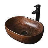 Amigable y fácil de limpiar: todos los materiales de la lavabo cerámica han sufrido múltiples procesos para eliminar el formaldehído, con una baja absorción de agua, no es fácil de acumular, una buena resistencia a la corrosión a los ácidos, álcalis y sales, y conveniente para la limpieza diaria.