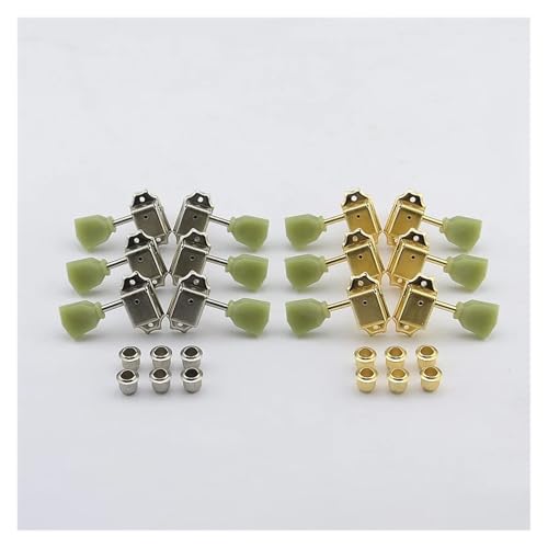 Set 3R-3L Clavijas Vintage para Guitarra Doradas miniatura 3