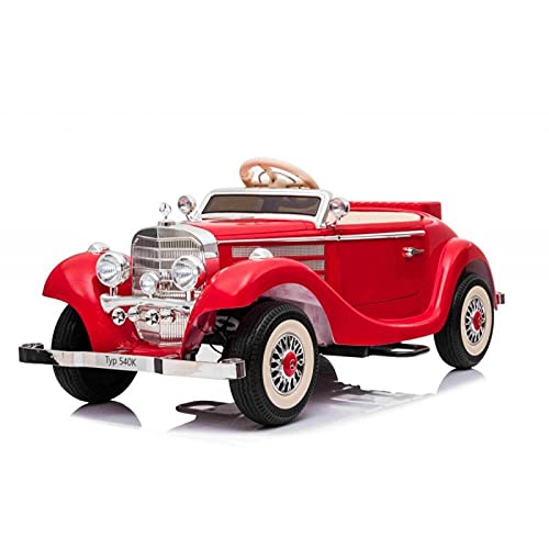 Coche eléctrico 12V Mercedes 540A Rojo - Pack Lujo