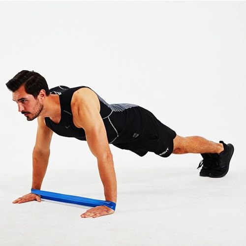 Image of BHAVYATA Mini Loop Resistance Bands for Men and Women, Natural Latex Resistance & Stretch Band for Training, Yoga, Pack of 5 Pcs Different Resistance Levels Elastic 5 Band