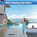 Sagsewful Floating Golf Green for Pool, Floating Chipping Green Mat with Ball Retriever for Pool/Lake, No Drifting Floating Golf Putting Turf Game Set for Golfers