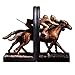 Il Libro finisce Prenotazioni Creative retrò Cavallo da Corsa bookend Bookshelf Fatto a Mano Resina Antiscivolo fine Ufficio Soggiorno Salotto Sala riunioni Decorazione Ornamenti Home décor