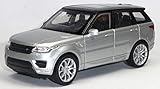 Generisch Range Rover Sport Modellauto ca. 11,5cm Silber metallic