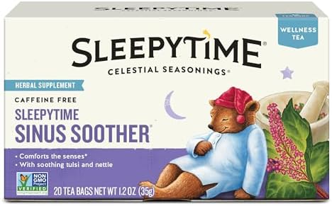 Celestial Seasonings Wellness Tea, Sinus Soother, 20-count (Pack of 2)