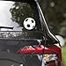 Soccer Ball Decal Large Vinyl Stickers Round Soccer Ball Sports High School College MLS Fans World Cup