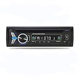 radio cd coche gps bluetooth  [Función de radio]: sintonizador FM estéreo digital de alta calidad,puede buscar estaciones de radio de forma automática / semiautomática, escuchar noticias, música,viajes etc otra información sobre la carretera, para que ya no se aburra mientras conduce.（18 estaciones preestablecidas） 