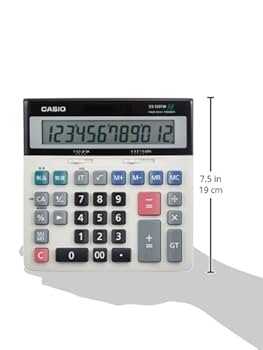 新品未使用品　カシオ 電卓 DS-120TW Amazon | カシオ スタンダード電卓 税計算・加算器方式 デスク