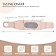 Offtrte 2 Stück ultradünne Handgelenkbandage und Kompressionsbandagen – elastische, verstellbare Karpaltunnelunterstützung für sportliche Fitness (Beige)