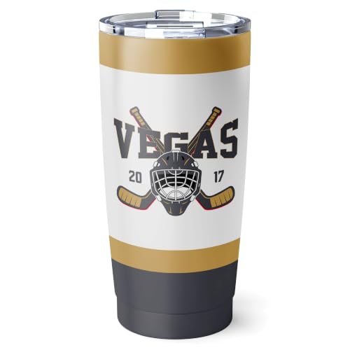 Image of ANTKING Vegas Tumbler 20oz Custom Name Number Travel Mug Gifts | Stainless Steel Insulated Coffee Cup for Men Women