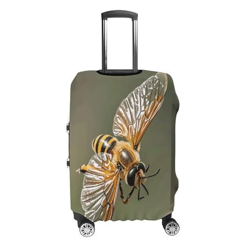 Bee Flying Luggage Cover Elastic Suitcase Protector Case Anti-Scratch Washable Baggage Covers Protector For Traveling, Aircraft Consignment L4