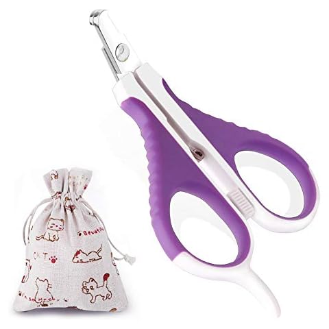 Cat Nail Clippers Easy to Use, Pet Nail Trimmers for Small Animals, Cat Claw Cutters Scissors for Guinea Pigs, Birds, Puppies, Kittens, Gerbils, Ferrets, Hamsters and Rabbits Cover