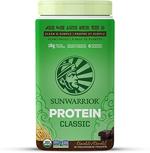 Sunwarrior Classic Rice Protein Chocolate 750 g