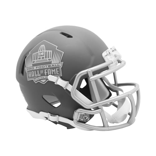 Mini casque de foot américain Riddell Speed Slate Hall of Fame, réplique de collection