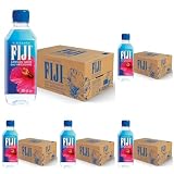 Fiji Water   Eau Minérale Plate des Îles Fidji   Eau Artésienne Enrichie en Minéraux   Filtration Naturelle, Conditionnée sans Contact avec la Main de l'Homme   Carton de 24 bouteilles *330 ml