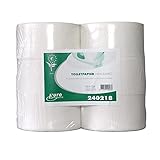 MTS Euro 240218 mini jumbo carta igienica, bianco