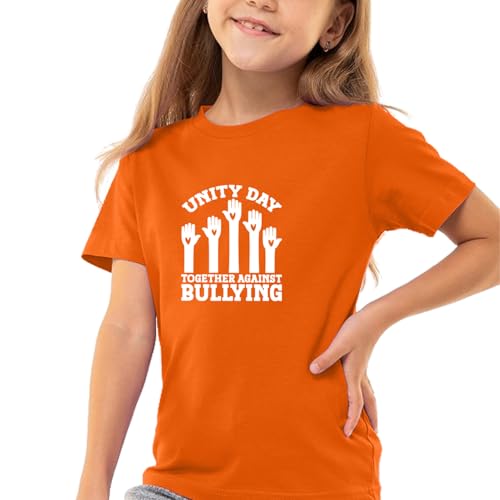 Unity Day Shirt Youth Heart Rainbow Be Kind Tshirts Anti Bullying Spread Kindness Gifts Tops2