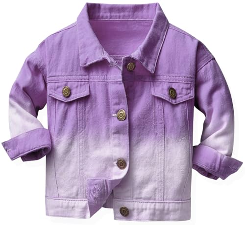 Image of Cromoncent Toddler Denim Jacket for Boys Girls