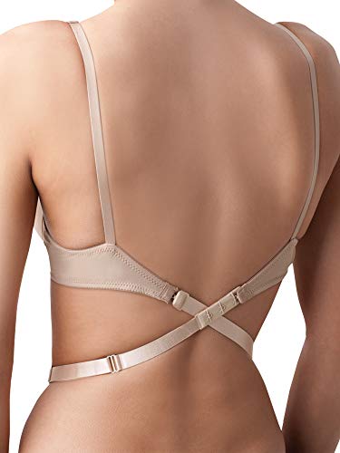 Image of The Natural Women's Low Back Converter Bra Strap, Nude, One Size