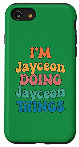 iPhone 11 Pro Funny Jayceon Name, I'm Jayceon Doing Jayceon Things Case