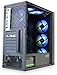 ASC TECHNOLOGY Gaming PC Tower | Intel Core i7-3770 3.90GHz | 16GB RAM | Nvidia GT730 2GB | 256GB SSD+1TB HDD | 550W 80+ PSU | Black 6 Fan RGB Case | WiFi | Windows 11 pro | 1 Year Warranty