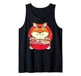 ramen kawaii animale giapponese anime cane shiba inu canotta