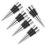 ULTECHNOVO 5 Piezas Moldes de Tapón para Botellas de Vino Reutilizables Moldes de Silicona para Tapones DIY Accesorios para Sellar Botellas y