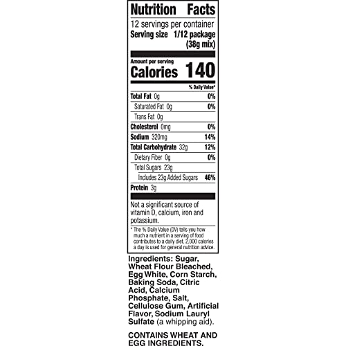 Image of Betty Crocker Ready to Bake Angel Food Cake Mix, 16 oz. (Pack of 12)