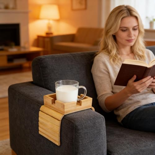 Mesa de sofá plegable para disfrutar de bebidas y aperitivos en el salón 4