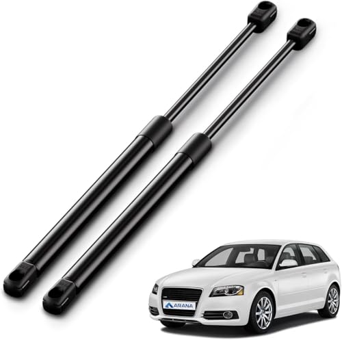 Arana Rear Tailgate Boot Struts for Audi A3 8PA 2004-2013 Sportback Hatchback 4-Door Liftgate 8P4827552C 8P4827552B Lift Supports Gas Springs Shocks, 2PCS