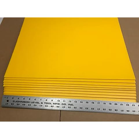 100 Yellow Signs Blank 18x24 inch x 4 mm Corrugated Plastic Sign Blank, pack of 100 pieces, Ship Same day by Yard Sign Cover