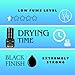 Eyelash Extension Adhesive Glue Insider - Beauty Power - Ultra-Fast 0.3 Second Drying Time - 10 Weeks Retention - Professional-Grade, Black, 0.17fl.oz / 5ml (Black Finish Ultra Fast)