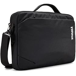 Maletin Thule Thule Subterra - Soporte para MacBook de 15´´, Unisex Adulto, Mackbook Messenger, TSA-315B, Negro, 15 Pulgadas