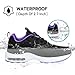Stasslang Waterproof Steel Toe Shoes for Women Non-Slip Puncture-Proof Work Safety Shoes Sneakers Comfortable Lightweight Fashion Footwear for Construction Industrial Shoes(Purple 39)