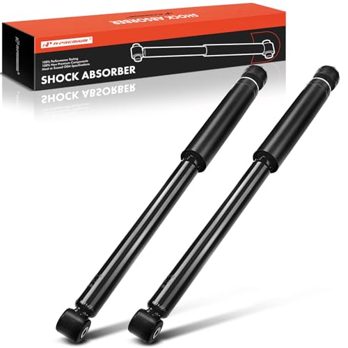 A-Premium Rear Shocks Compatible with Honda Insight 2010-2014 - 2x Replacement Suspension Shock Absorber Strut