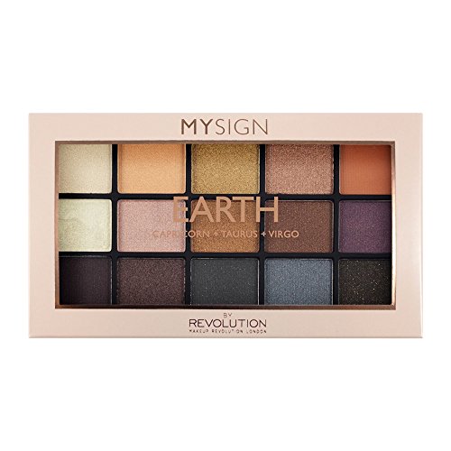Paleta de Sombras de Ojos My Sign - Earth - Make Up Revolution