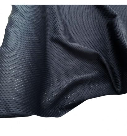 EU Fabrics Airtex Mesh Fabric | Breathable Material for Sewing Sportswear and Chair Seat Cushions | Ideal for Clothing | 2mm Thick Spacer Mesh Fabric by The Metre (Navy, 1 Metre x 150cm)
