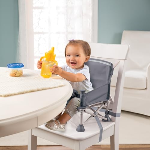 image for Summer by Bright Starts Pop 'N Sit Portable Booster Chair, Floor Seat,