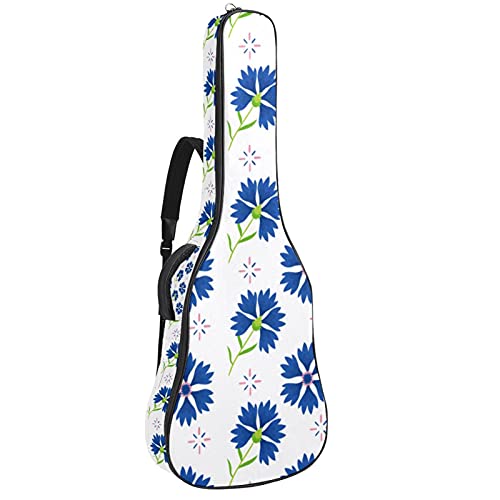 Housse guitare folk Bluebonnet Flowers | Protection & transport