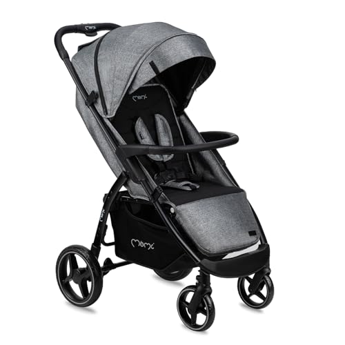MoMi MIYA EVA, Kinder-Buggy Kinderwagen ab dem 6. Monat (bis 22 kg), regulierbarer 5-Punkt-Sicherheitsgurt, Einkaufskorb, Fußsack, Getränkehalterung, Regenschutz und Insektenschutz MoMi MIYA EVA, Kinder-Buggy Kinderwagen ab dem 6. Monat (bis 22 kg), regulierbarer 5-Punkt-Sicherheitsgurt, Einkaufskorb, Fußsack, Getränkehalterung, Regenschutz und Insektenschutz