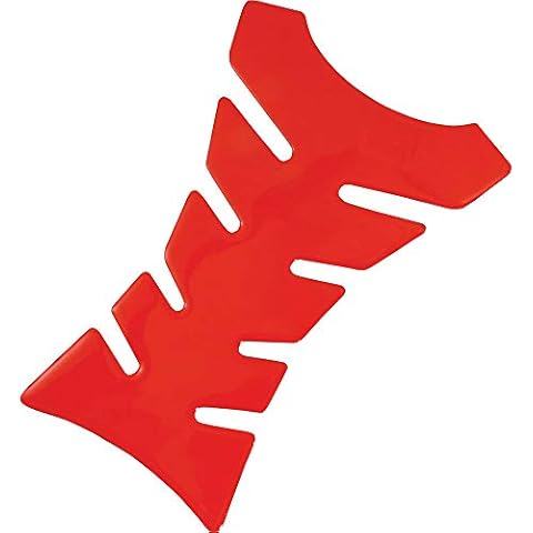 Premium Quality Motorcycle Motorbike Petrol Tank Protector Pad - Red Spine Cover