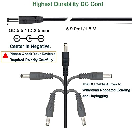 Alimentatore 9V 500mA Per Pedali Chitarra - Punta Negativa, Compatibile BOSS, Anti-ronzio - Foto 11