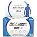 Multicentrum Uomo Integratore Alimentare Multivitaminico Completo, con Vitamina D, B6, C, Contro Stanchezza e Affaticamento, Per Uomini, 60 Compresse
