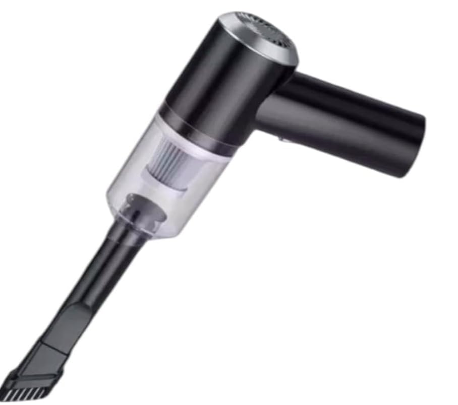 Aspiradora sin Cable Potente 6000 PA.Aspirador de Mano.Accesorios Coche.Aspirador Coche.Limpiador de tapicerías/teclados/pelos de Mascota/casa.Carga USB Tipo C.
