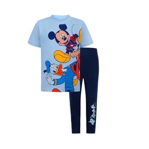 Image of Disney Mickey Mouse Boys T-Shirt and Pants Set for Toddlers and Big Kids