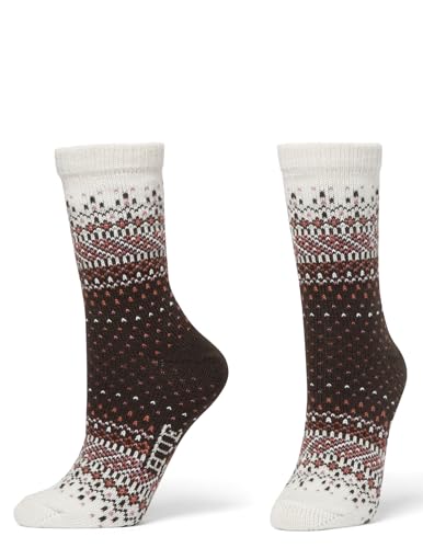 Image of HUE womens Crew Length Boot Socks, 2 Pair Pack