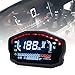 Produktbild PACEWALKER Universal tachometer motorrad LED LCD Tachometer Digital Odometer Hintergrundbeleuchtung für 1,2,4 Zylinder für BMW Honda Ducati Kawasaki Yamaha(Professionelle Installation erforderlich)